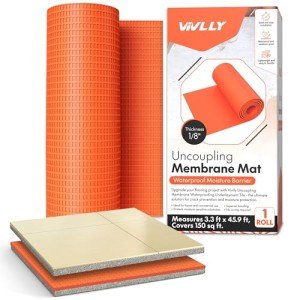 Waterproof Uncoupling Membrane for Tile and Stone