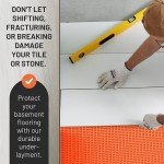 Waterproof Uncoupling Membrane for Tile and Stone