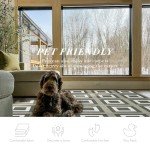 12 Pack Removable Non-Adhesive Carpet Tiles - Green