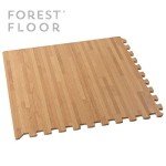 White Oak Foam Floor Mats - Interlocking & Anti-Fatigue