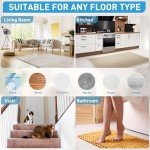 Non-Slip Rug Pad Grippers - 4 Pieces