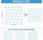 Non-Slip Rug Pad Grippers - 4 Pieces