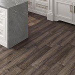 Livelynine 18-Pack Dark Wood Peel and Stick Tiles