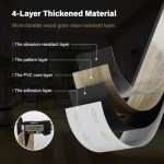 Peel and Stick Vinyl Plank Flooring - 36 Pack