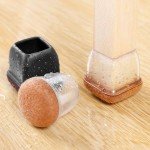 16PCS Extra Large Clear Chair Leg Floor Protectors