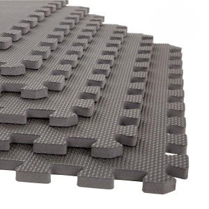 12-Pack EVA Foam Mat Tiles - 48 SQ FT