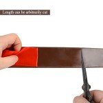 Self-Adhesive Vinyl Floor Transition Strip, 20ft