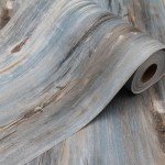 Peel and Stick Waterproof Vinyl Wood Grain Tile