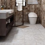 32-Pack Peel and Stick Marble Look Floor Tiles