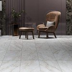 32-Pack Peel and Stick Marble Look Floor Tiles