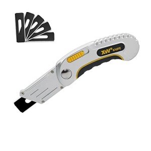 Heavy-Duty Folding Carpet Knife with Extra Blades