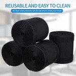 WILLBOND Black Cable Cover for Office Carpets