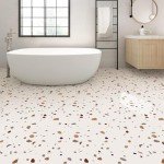 Self-Adhesive Vinyl Peel & Stick Floor Tiles