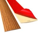 Self-Adhesive Wood Grain Floor Transition Strip 2