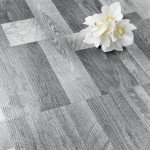FunStick Grey Rustic Peel and Stick Floor Tiles