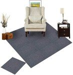 Peel and Stick Carpet Tiles - Multi-Purpose Floor Mat