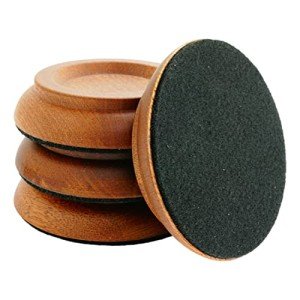 Sawdust Audio Piano Caster Cups - 4pcs Set
