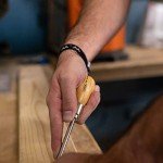 Woodworking Scratch Awl Tool with Hardwood Handle