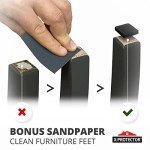 235 PCS Felt Furniture Pads for Hardwood Floors