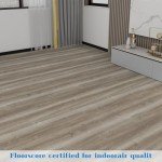Peel and Stick Waterproof Vinyl Floor Tiles - 36 Pack