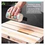 Cutting Board Care Kit with Coconut Oil