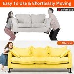 Felt Furniture Sliders for Hardwood Floors - 16 Pack