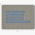 Chair Mat for Hardwood & Tile Floors, 48"x36