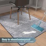 Hardwood Floor Chair Mat - 36"x48" Anti-Slip
