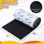 Heavy Duty Non-Slip Felt Furniture Pads, 2 Pack