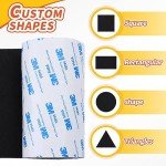 Heavy Duty Non-Slip Felt Furniture Pads, 2 Pack