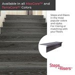 Vinyl Stair Tread and Riser Combo - Waterproof