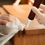 Wood Furniture Repair Kit - Dark Brown Scratch Filler