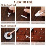 Wood Furniture Repair Kit - Dark Brown Scratch Filler