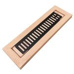Homewell Red Oak Flush Mount Vent Cover 2x12