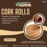 Cork Roll 4' x 8' x 1/2" - Premium Material