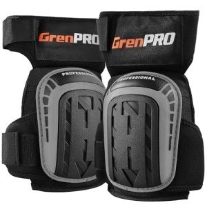GRENPRO Heavy-Duty Foam Knee Pads for Work