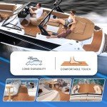 EVA Foam Marine Decking Sheet - Faux Teak