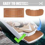 EVA Foam Marine Decking Sheet - Faux Teak