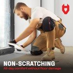 NoCry Extra-Wide Gel Flooring Knee Pads