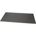 Black Anti-Fatigue Foam Mat, 7.7ft x 3.8ft