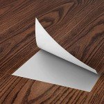 Brown Wood Peel and Stick Floor Tile - 5 Pack