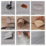 Waterproof Peel and Stick Wood Plank Floor Tiles