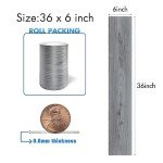 Waterproof Peel and Stick Wood Plank Floor Tiles