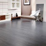 Dark Gray Peel and Stick Vinyl Flooring Planks