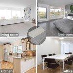 Dark Gray Peel and Stick Vinyl Flooring Planks