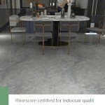 60 Grey Peel and Stick Vinyl Floor Tiles