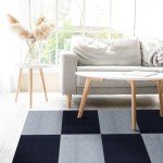 Self-Adhesive Peel and Stick Carpet Squares - 10 Pack