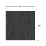 Mohawk Basics 24" Berber Carpet Tiles - Smoke