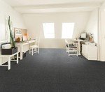 Mohawk Basics 24" Berber Carpet Tiles - Smoke