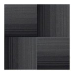 Rehert Removable Carpet Tiles - Gradient Black 20"x20